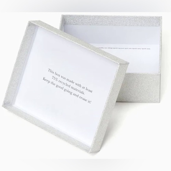 Kate Spade Sparkly Glitter Travel Jewelry Holder With Gift Box & Gift Bag NWT - Picture 8 of 11